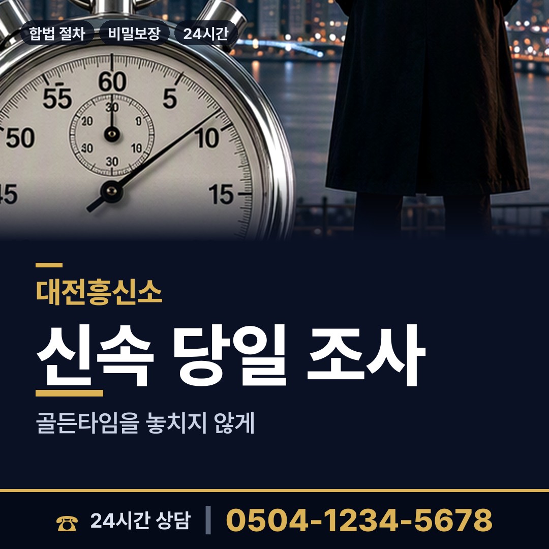 대전 갈마1동 소재파악 상담 안내
